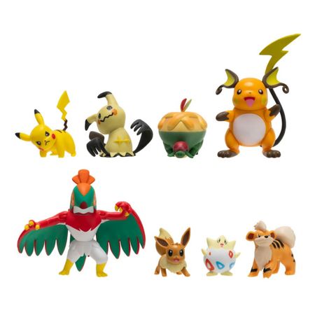Figuras Pokemon Pack De 8 Multipack De Batalla