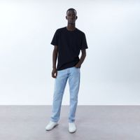 Polo Hombre Sfera Lisa Cr Negro