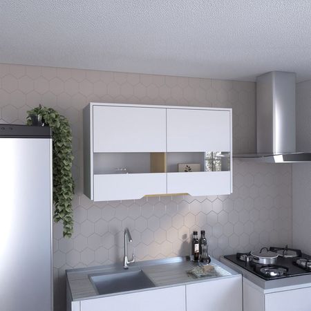 Mueble De Cocina Soler 100 2 Puertas Blanco