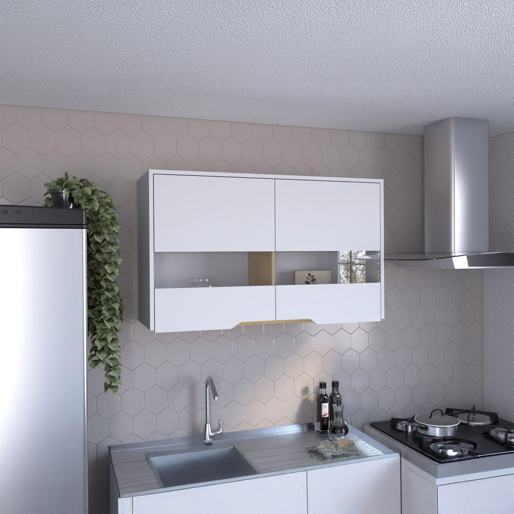 Mueble De Cocina Soler 100 2 Puertas Blanco