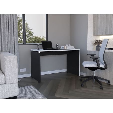 Escritorio Recto Rookie Blanco - Wengue