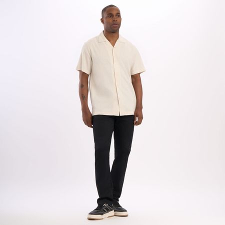Pantalón Malabar Chino Negro Hombre 32