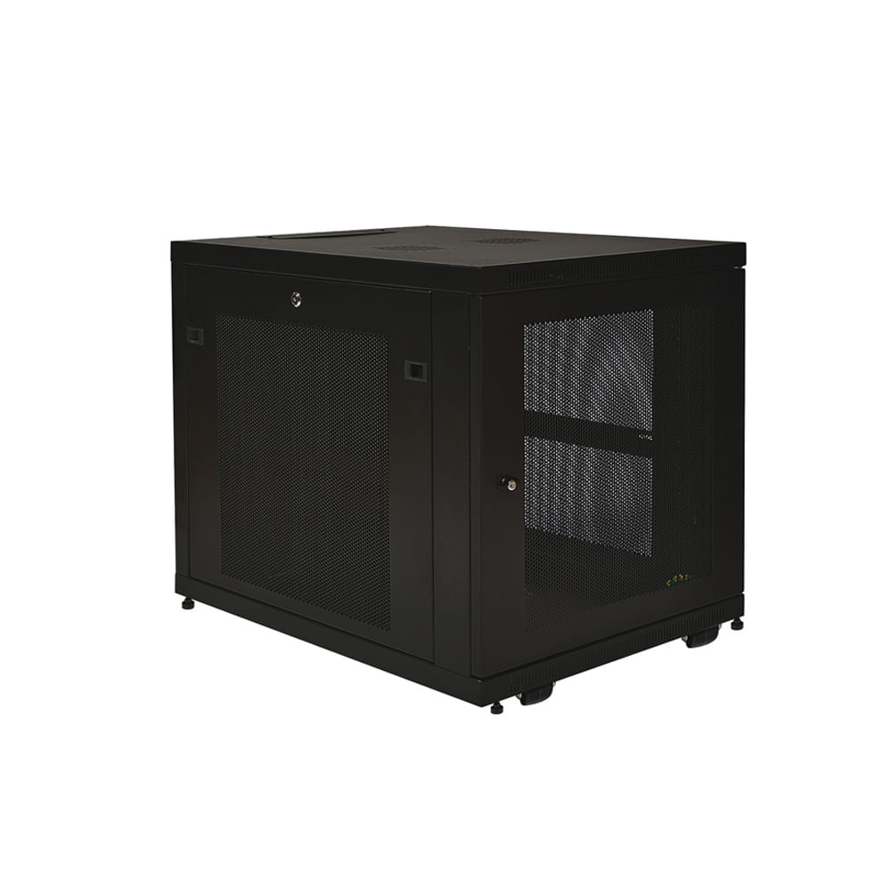Gabinete TRIPP-LITE SmartRack SR12UB 12U para Piso - Ideal para Almacenamiento y Organización de Eq