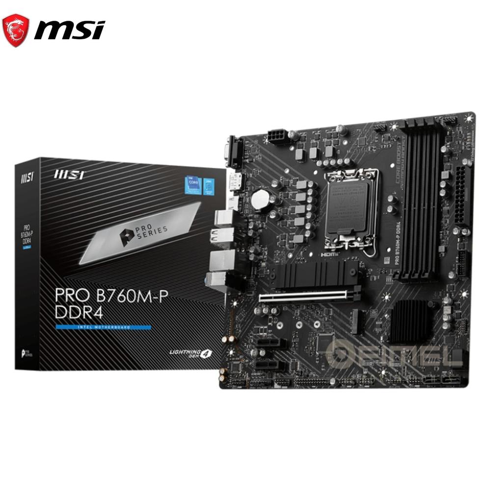Motherboard MSI INTEL PRO B760M-P DDR4