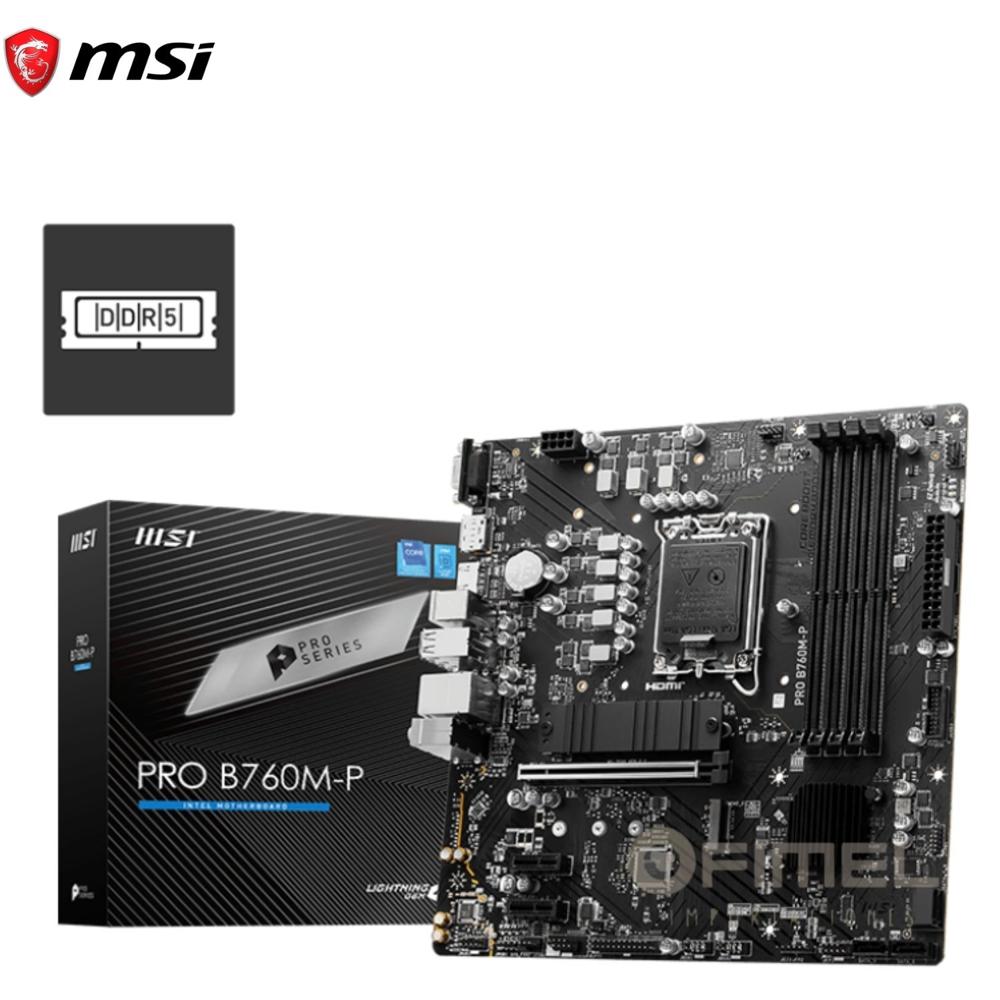 Motherboard INTEL MSI PRO B760M-P DDR5