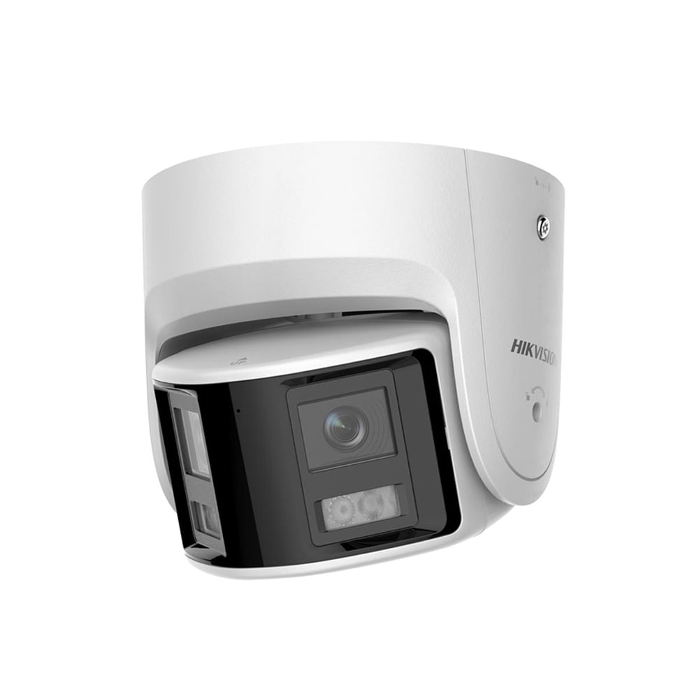 Cámara Hikvision Panorámica ColorVu 4 MP, ideal para interior/exterior, con soporte de montaje incl