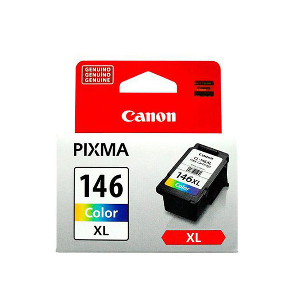 Tinta Canon CL-146XL Color 13ml para Impresoras MG 2410/2510 - Imprime con Calidad Superior