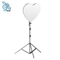 Iluminación LED Forma de Corazón para Estudio Fotográfico Luz de 75W