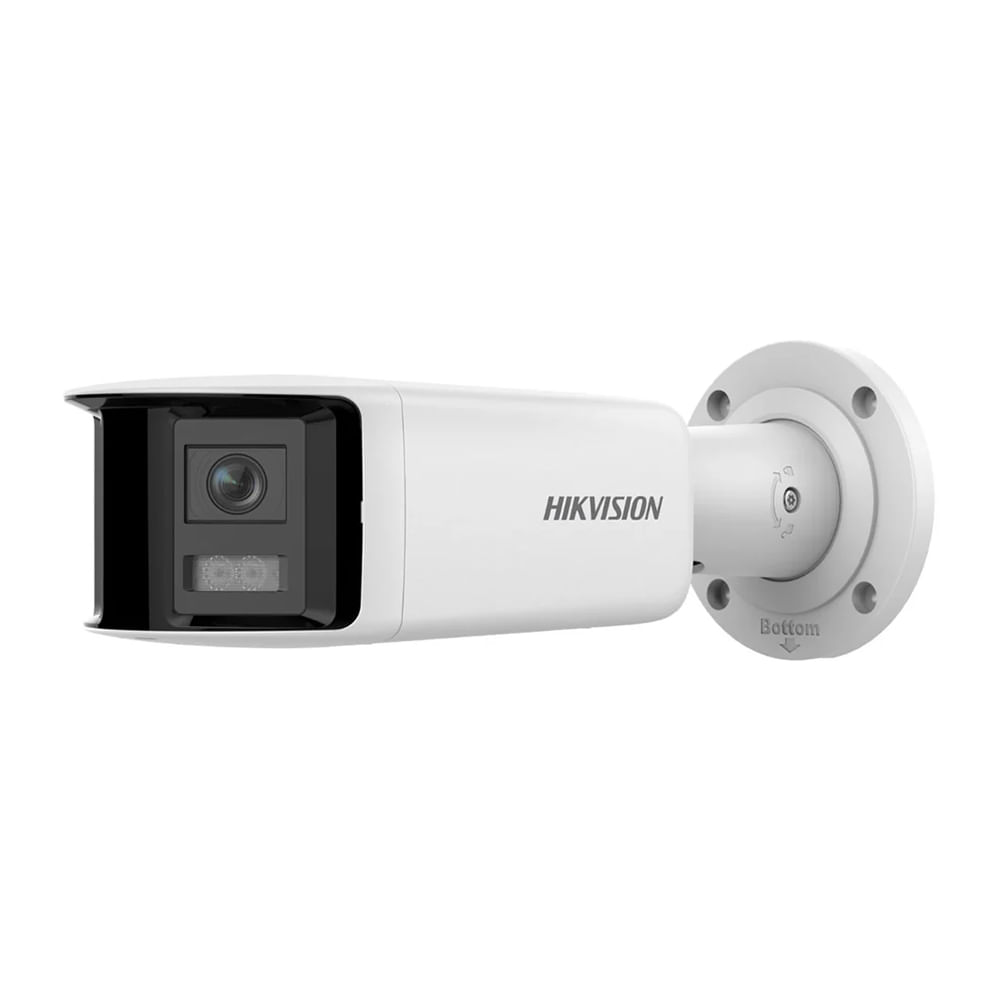 Cámara de vigilancia Hikvision ColorVu 4 MP con conexión por red y visión nocturna avanzada - DS-2C