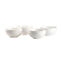 Set de 4 bowl Blanco 14cm Orange