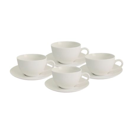 Set de 4 tazas Blanco Orange