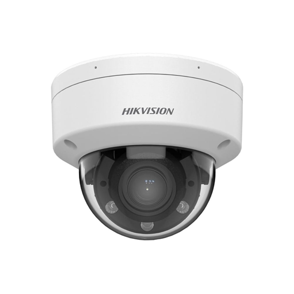 Cámara de Seguridad Hikvision Dome 2MP Varifocal para Interior y Exterior - Conectividad de Red