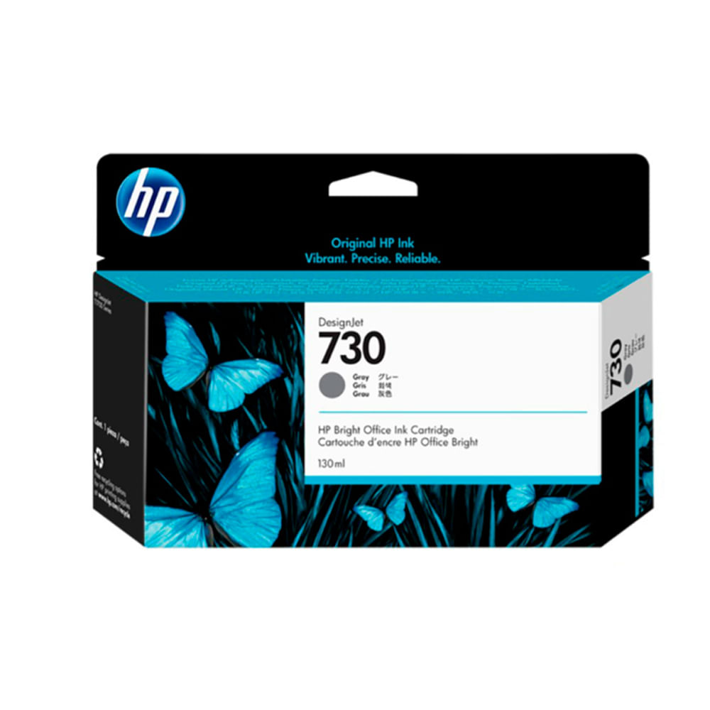 Tinta HP P2V66A 130ml Gris para Impresoras | Alta Calidad y Rendimiento Elevado