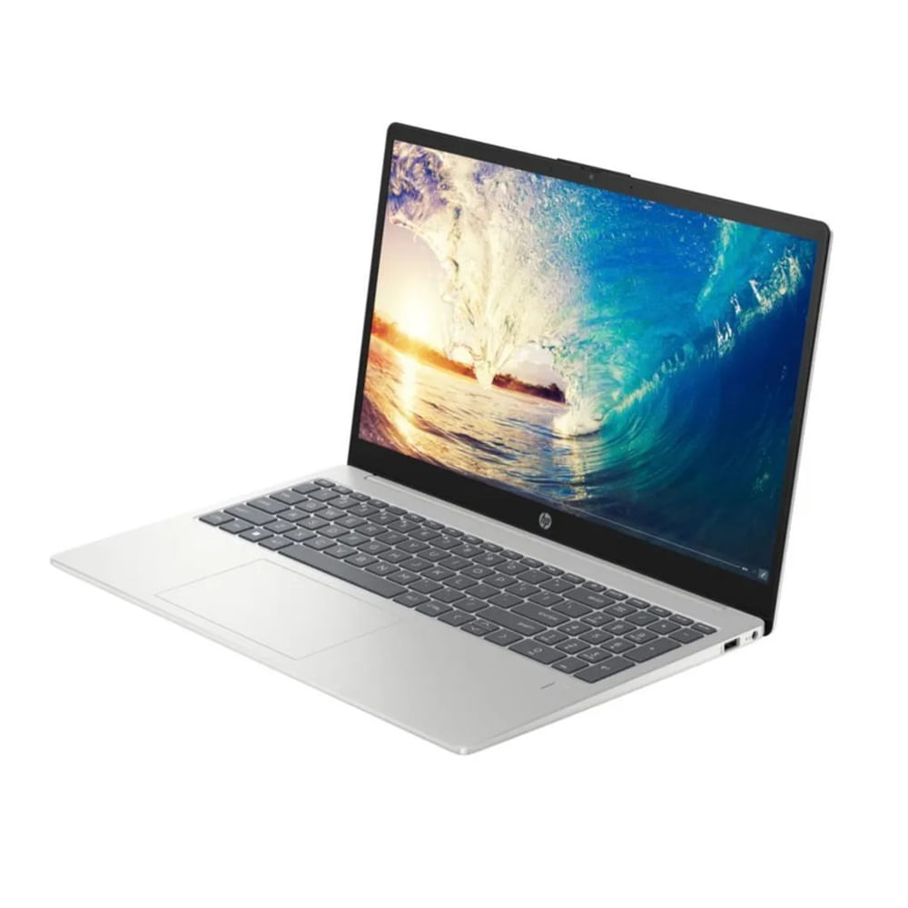 Portátil HP 15.6"" Full HD AMD Ryzen 5, 16GB RAM, 512GB SSD, Wi-Fi 6, Plata - Rendimiento Impecable