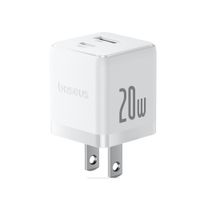 Cargador Rapido 20W USB-C y USB-A Baseus