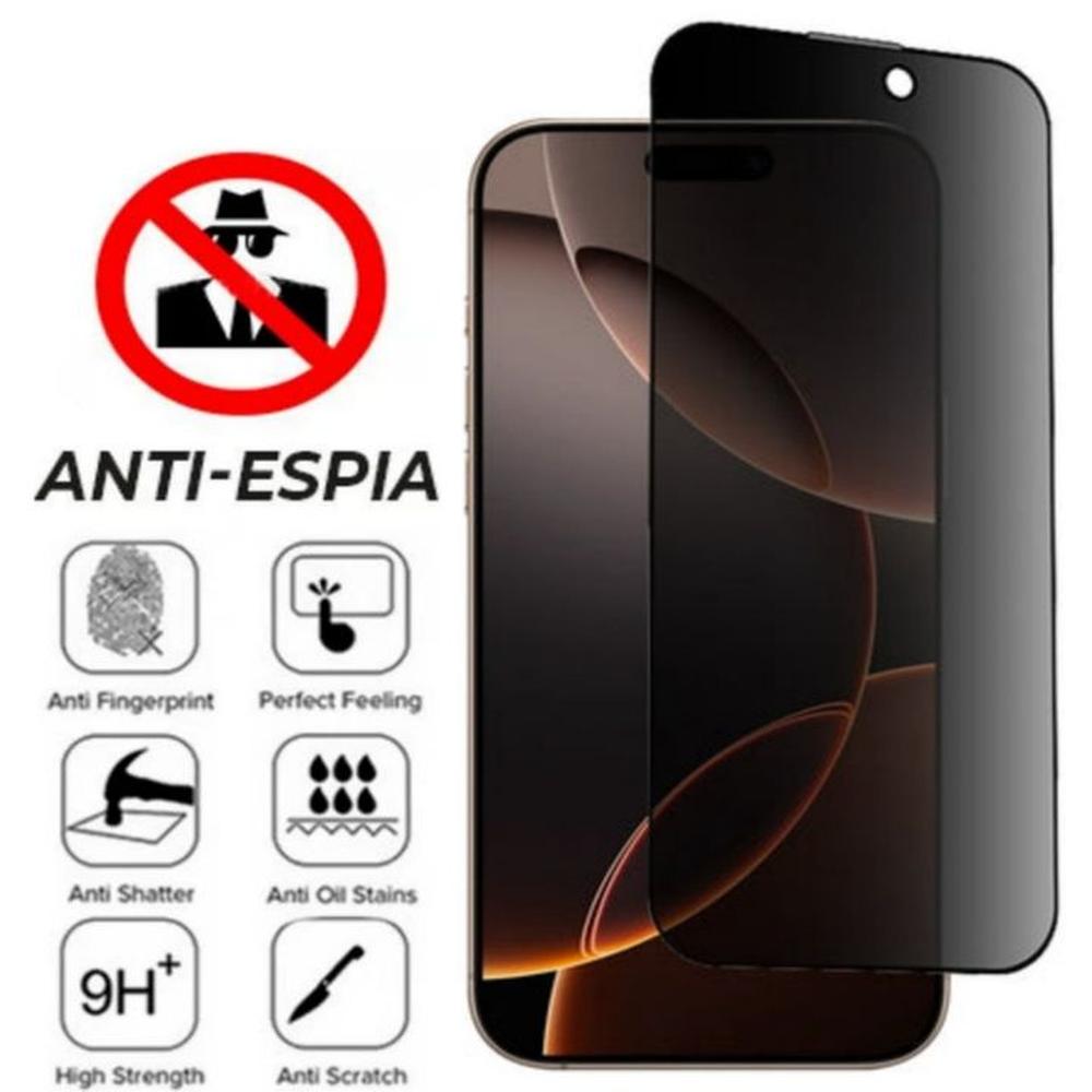 Mica Anti Espía Para iPhone 16 Pro Max Vidrio Protector de Pantalla