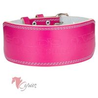Correa Rosado Para Gym de Cuero Talla XS XS Rosa