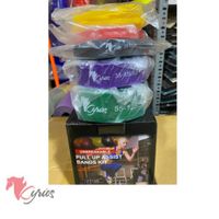 Ligas De Calistenia Pack De 5 UND Diferentes LBS De Presión Standard Multicolor