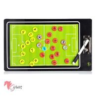 Pizarra táctica para entrenador de Futbol Standard Negro
