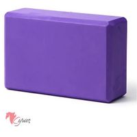 Ladrillo De Yoga Color Morado 1 UND