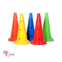Cono Con 3 Huecos 35 CM Pack De 12 UND Standard Multicolor