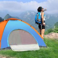 Carpa Manual De 3 Personas Standard Multicolor