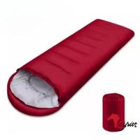 Saco De Dormir Color Rojo De 400 MG Rojo