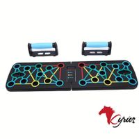 Tablero Multifuncional De Push Up Para Entrenar En Casa Standard Multicolor