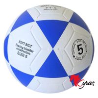PELOTA DE PVC VULCANIZADO PARA FUTBOL NUMERO 5 COLOR AZUL