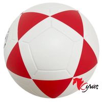 PELOTA DE PVC VULCANIZADO PARA FUTBOL NUMERO 5 COLOR ROJO
