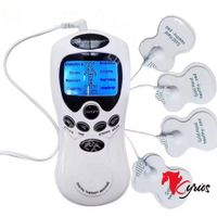 ELECTRO DE 4 PARCHES PARA TERAPIA Y RELAJACION Standard Blanco