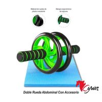 RUEDA DE PVC PARA ENTRENAR EL ABDOMEN DESDE DE CASA Standard Multicolor