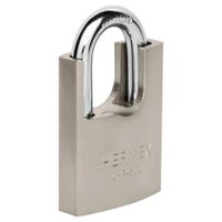 Candado de hierro 50 mm con coraza llave anti-ganzúa Hermex - 43313