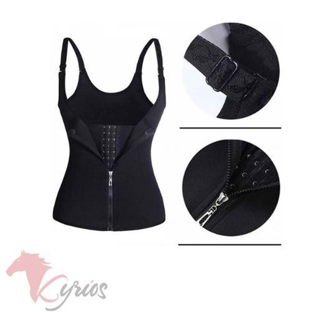 Chaleco Reductor Con Broche y Cierre Standard Multicolor