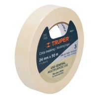 Cinta Masking 24mm X 50 M Truper - 12591