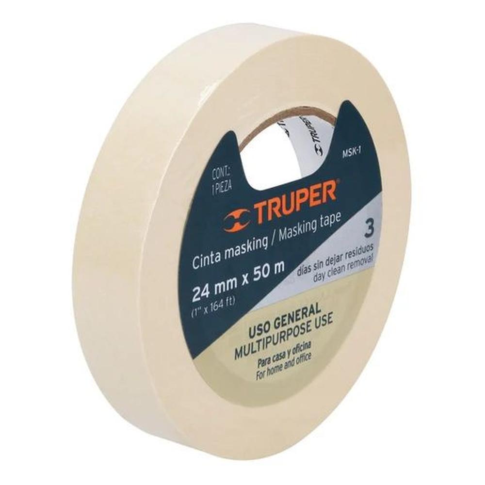 Cinta Masking 24mm X 50 M Truper - 12591