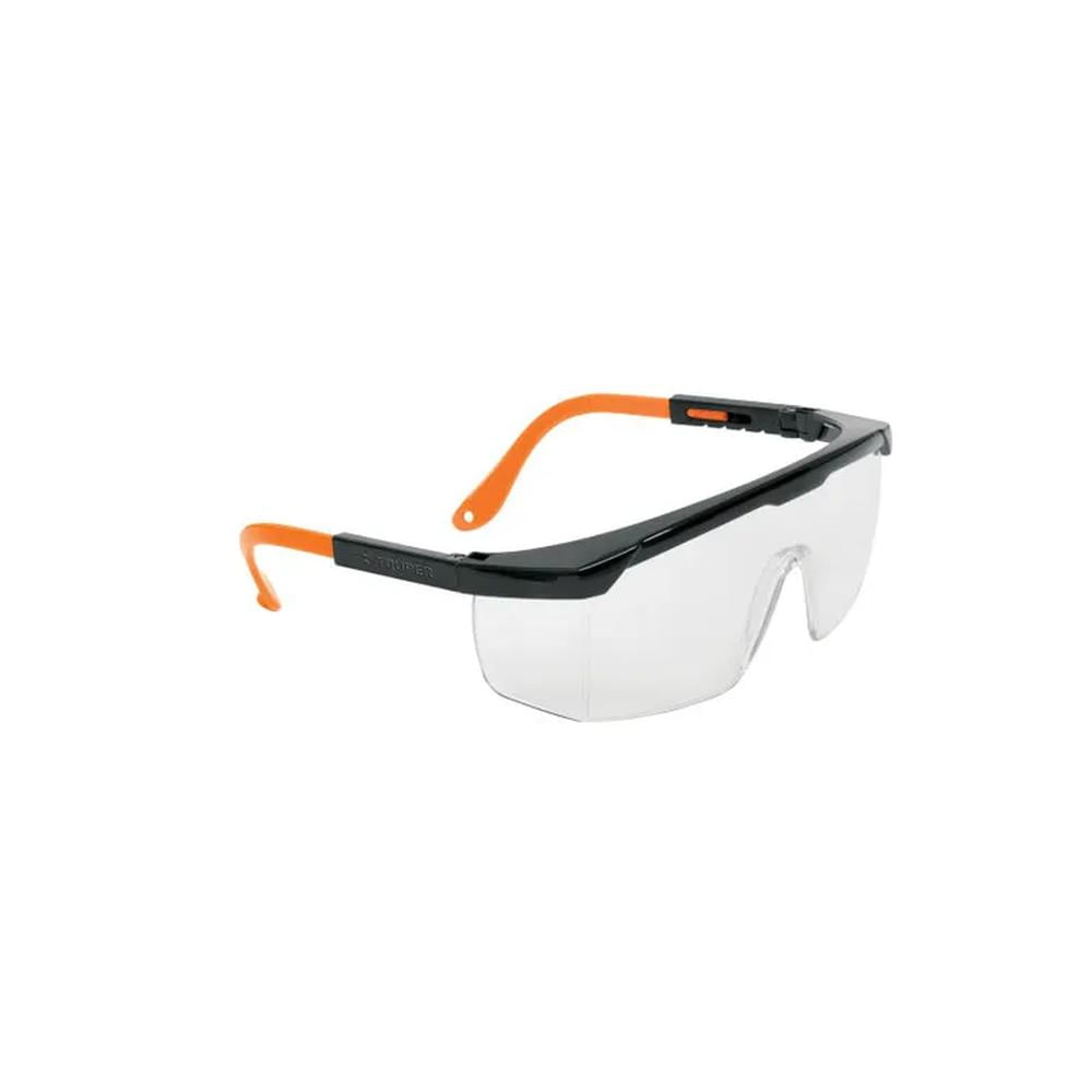Lentes de seguridad ajustables transparentes Truper - 14284