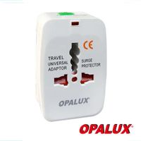 ADAPTADOR ENCHUFE MÚLTIPLE CON TOMA TIERRA OP-931-L OPALUX