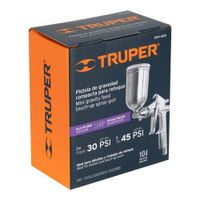 Pistola compacta pretoque LVMP vaso alum 05 mm Truper - 11098