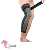 Rodillera Deportiva Larga de Compresion Standard Negro