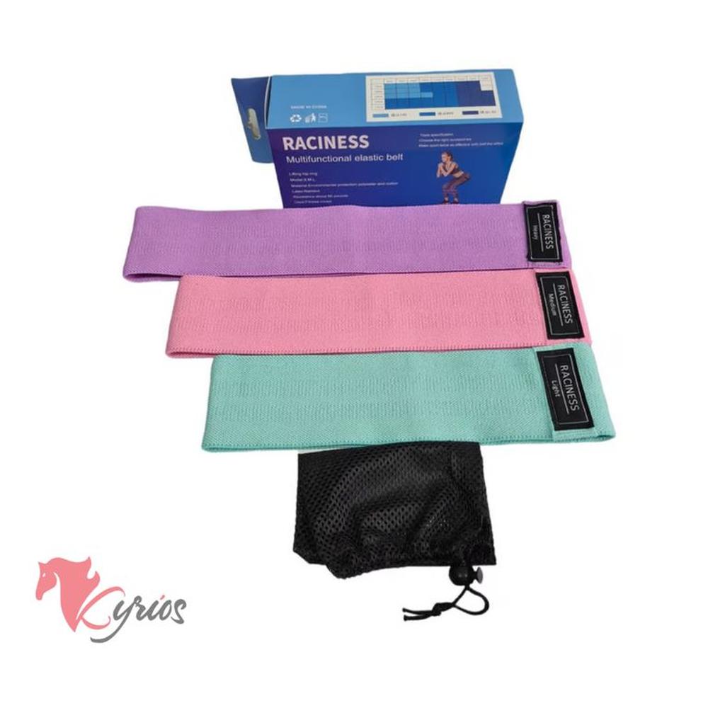 Bandas Raciness Para Entrenamientos Standard Multicolor