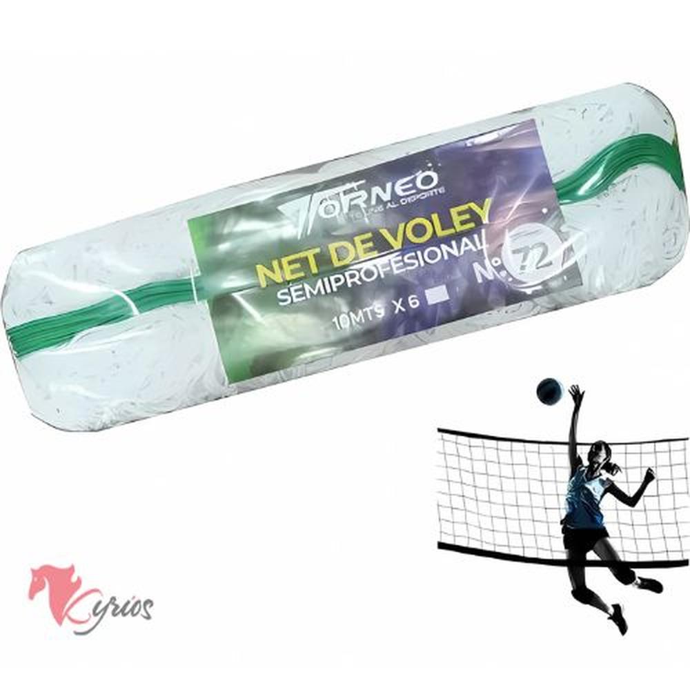 Net De Vóley Semi Profesional Numero 72 Standard Multicolor