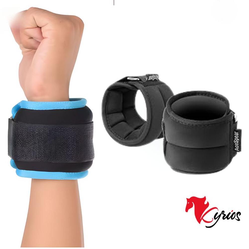 MUÑEQUERA Y TOBILLERA DE PESO IMPORTADA DE 1/4KG O 250 GR Standard Multicolor