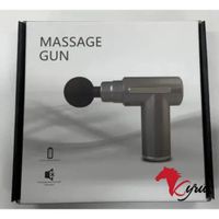 Pistola De Masajeadora Para Massage Gun Masajes Percusion Standard Negro