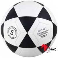 PELOTA DE PVC VULCANIZADO PARA FUTBOL NUMERO 5 COLOR NEGRO Standard Negro