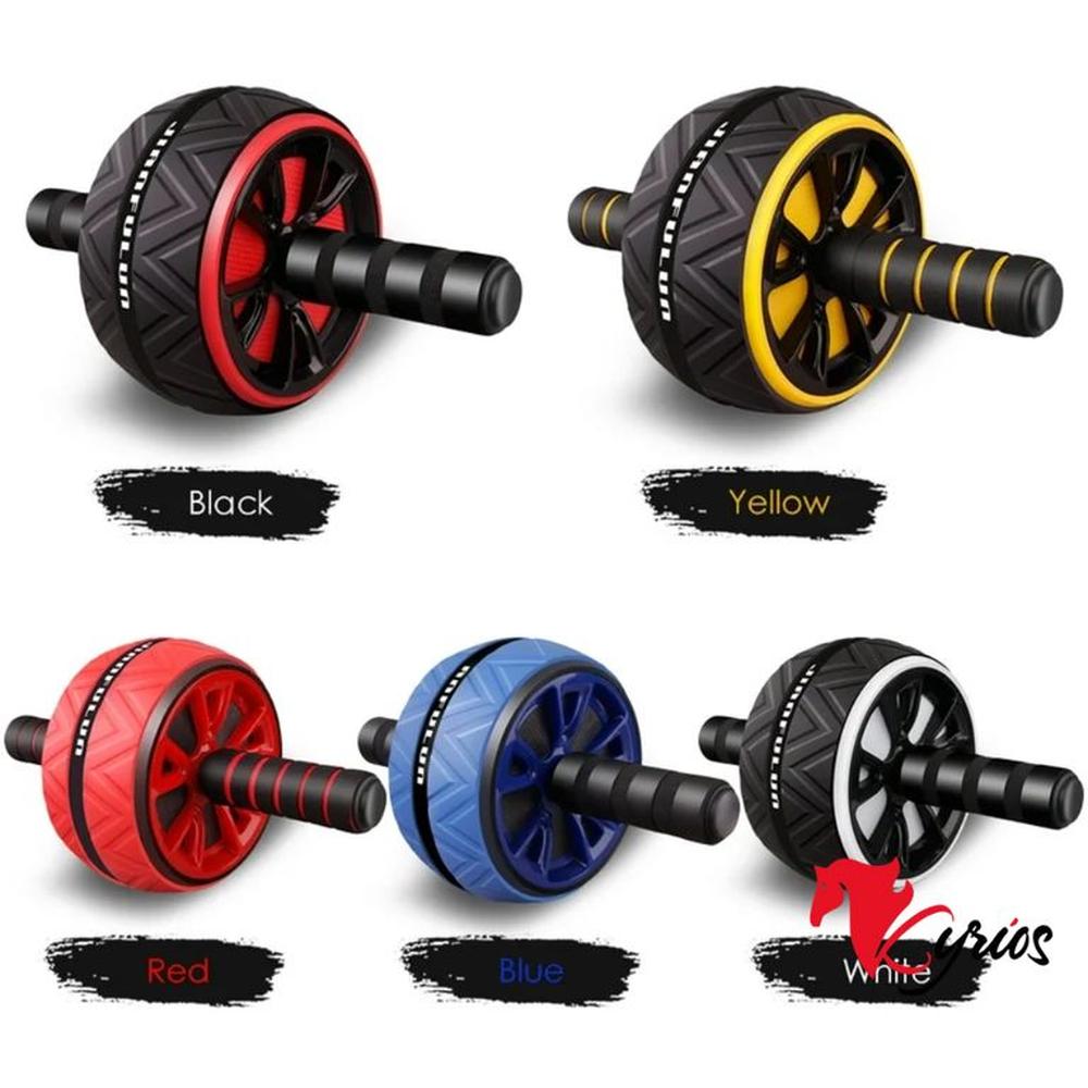 RUEDA ABDOMINAL CAJA ROJA PAR ENTRENAR EL CORE Standard Negro