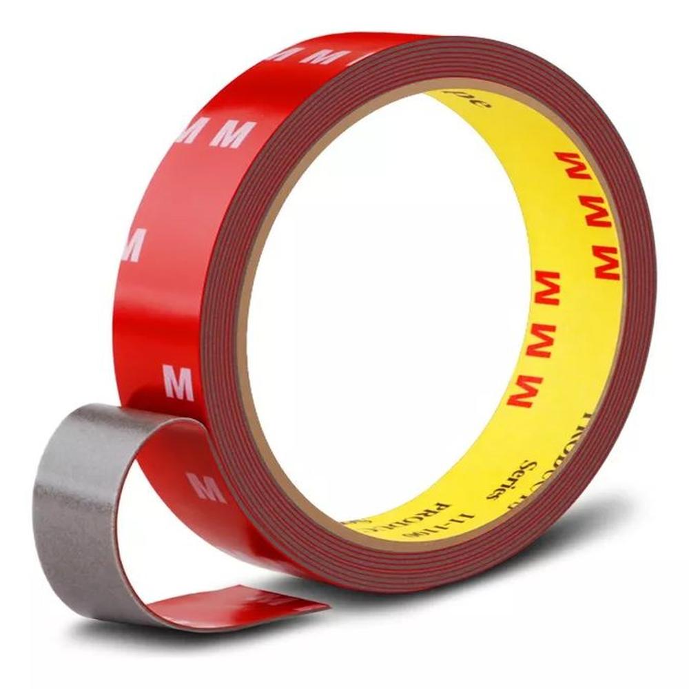 Cinta Doble Contacto 3m X 15mm X 08mm Gris