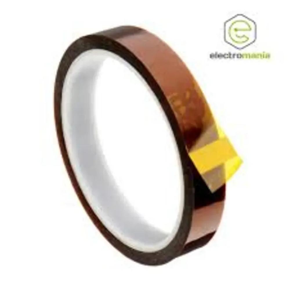 Cinta Térmica Kapton Alta Temperatura 20mm X 30 MTS - KAP20
