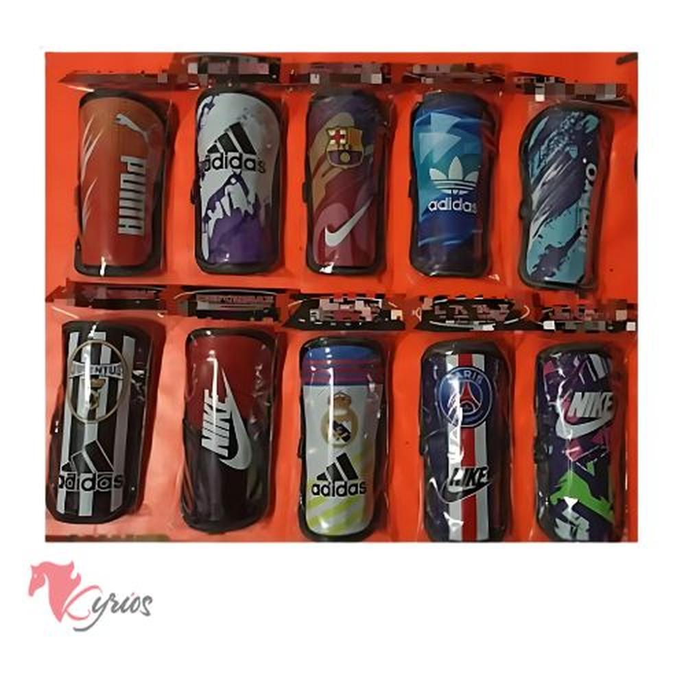 Canillera De Futbol Nacional Mediano Standard Multicolor