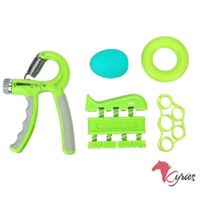 Kit De Hand Grip De 5 Piezas Verde